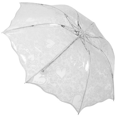 Koronkowy Parasol Parasole Ślubne Deszcz