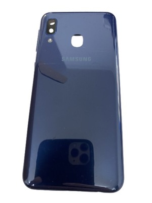 Orygin. KLAPKA SAMSUNG A20E SM-A202F BLUE GRADE B