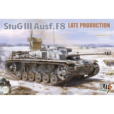 StuG III Ausf. F8 Late Production 1:35 Takom 8014