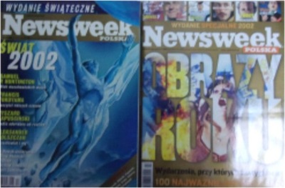 Newsweek Polska nr 16/17 z 2001, nr 2 z 2002