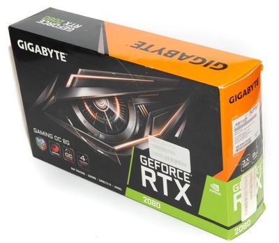 nVidia GeForce RTX2080 Gigabyte Gaming OC 8GB 256bit HDMI DP