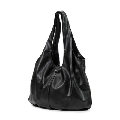 ELODIE DETAILS - TORBA DLA MAMY - DRAPED TOTE BLACK