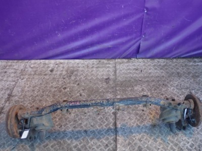 Honda hr-v 1 01-06 ось задняя балка задний  тормозные барабаны abs фото №1