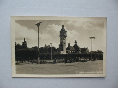 SOPOT PROMENADA-CIEPLICE stara POCZTÓWKA