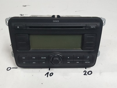 Skoda fabia 2 ii 07-10r радіо cd радіопрогравач фото №1