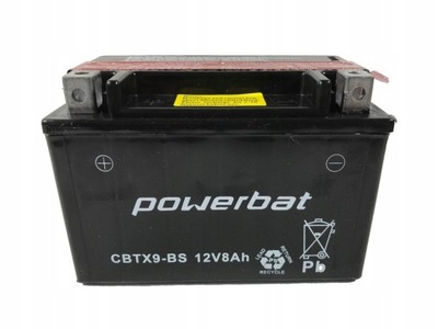 BATERÍA CBTX9-BS POWERBAT YTX9-BS ETX9-BS  