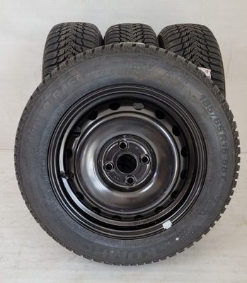 RUEDAS LLANTAS NEUMÁTICOS KUMHO WP51 185 65 R15 88T HYUNDAI KIA 4X100 INVIERNO  