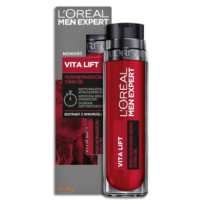 Loreal Men Expert Vita Lift Turbo Żel do twarzy