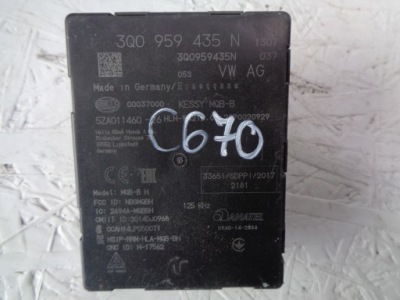 Skoda kodiaq '20 блок керування модуль 3q0959435n фото №1