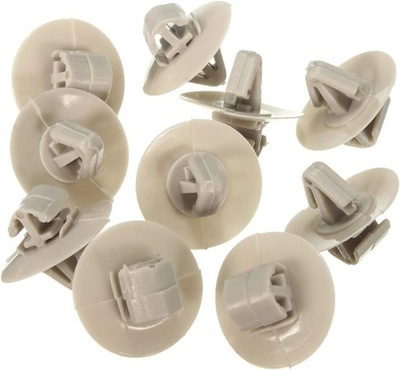 10x клипса штифт накладки боковой opel vivaro renault trafic nissan primastar фото №1