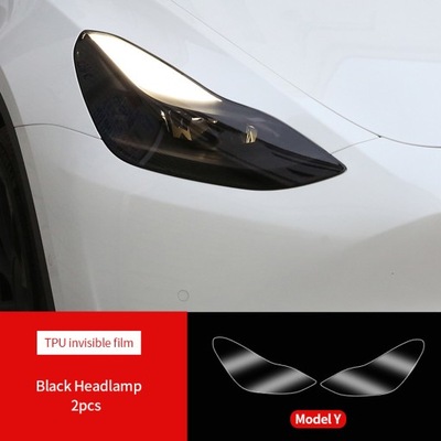 FOR TESLA MODEL 3 Y WITH X TPU POCZERNIALY LAMP  