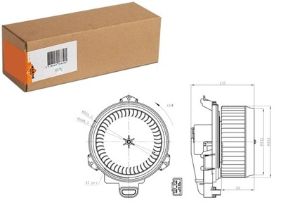 VENTILADOR SOPLADORES TOYOTA COROLLA LAND CRUISER 90 PRIUS 1.33-3.4  