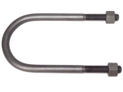 Скоба ресора iveco daily 2000- 29l/35s m12x1.5x80x175 фото №1