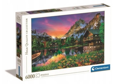 Puzzle 6000 HQ Clementoni Alpine Lake 36531