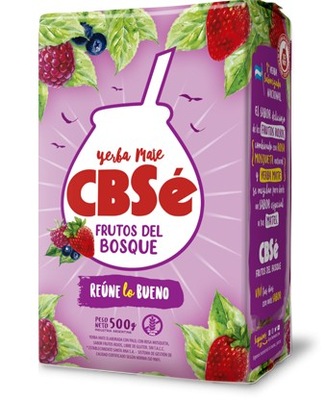 Yerba Mate CBSe Frutos del Bosque 500g Owoce Leśne