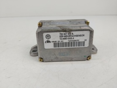 Датчик модуль ускорения esp 7e0907652a porsche cayenne 1 7l 4.5 v8 фото №1