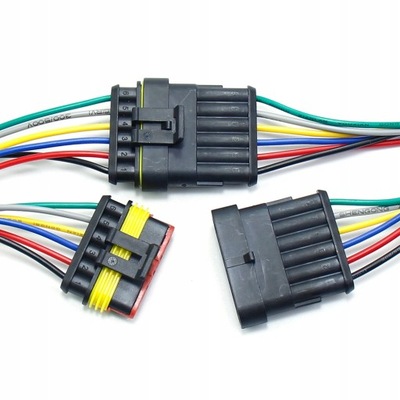 JACKPLUG CONNECTION HERMETIC SET SUPERSEAL 6PIN  