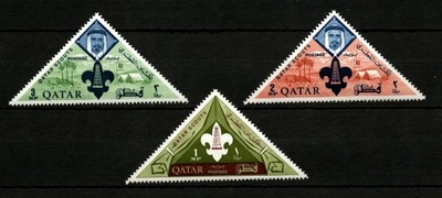 Katar seria znaczków pocztowych ( Harcerstwo ) ( czyste )