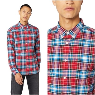 WRANGLER LS 1PKT BUTTON DOWN MĘSKA KOSZULA KRATA M