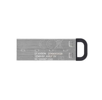 Kingston DT Kyson Pamięć USB, USB 3.0, 34 GB, srebrny/czarny, 200 MB/s