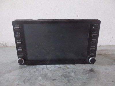 Радио navi экран toyota chr ch-r 2016- 86140-f4070 фото №1