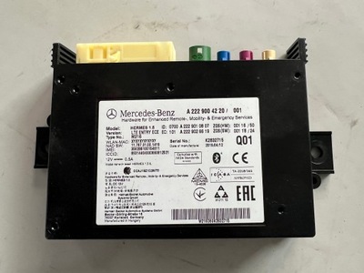 Mercedes gla lift 17-19 w156 x156 модуль блок керування telematic фото №1