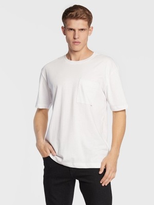 Lindbergh T-Shirt 30-400026 Biały Oversize