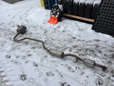 Гаситель выхлоп комплектный  honda civic xi 21- hb 2.0 i-vtec фото №1