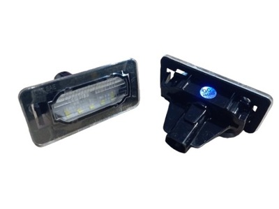 Фонари номерного знака регистрационный led do toyota corolla 2014-2020 фото №1