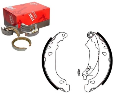 Тормозные колодки тормозные peugeot 206 206+ 1.1-1.9d 08.98- фото №1