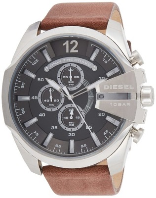 Diesel Mega Chinograph Chronograph Brown Heth