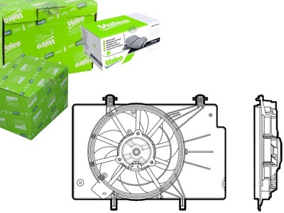 Valeo 696344 вентилятор, охлаждение двигателя фото №1