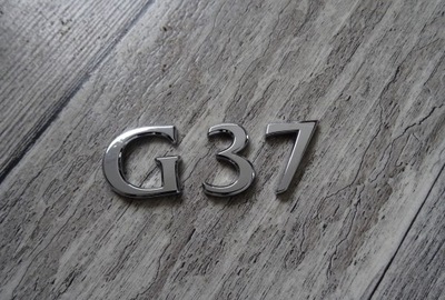 Infiniti g g37 значок logo эмблема надпись крышка багажника фото №1