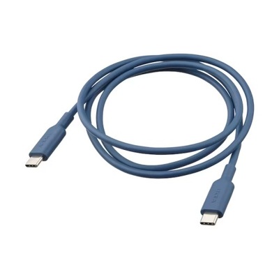 IKEA kabel SITTBRUNN USB-C na USB-C GRANATOWY 1m