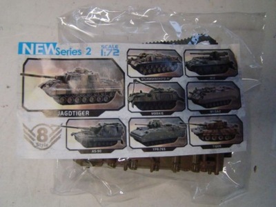 model czołgu JAGDTIGER skala 1:72