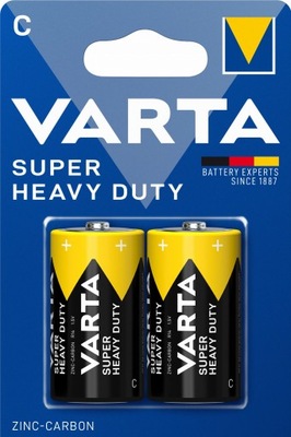 VARTA SUPER HEAVY DUTY C R14 1,5V 2 szt