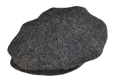 Kaszkiet Czapka męska 8 paneli flat cap R. 59