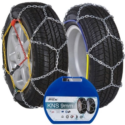 CADENAS NIEVE AL RUEDAS 215/60R16 215/55R16 225/45R18 9MM KNS100 TUV  