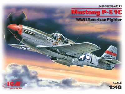 Mustang P-51C 1:48 ICM 48121