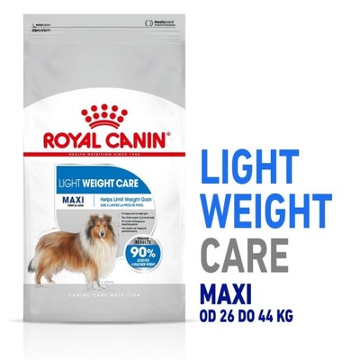 ROYAL CANIN Maxi Light Weight karma sucha 3kg