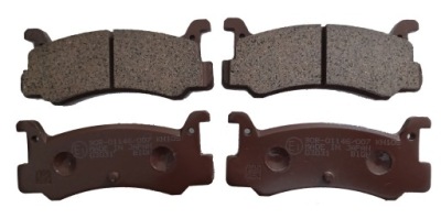 Гальмівні колодки d3031 gdb375 mazda 323 mx-3 diahatsu фото №1