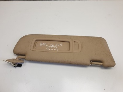 Bmw x6 e71 правая защита солнцезащитная фото №1