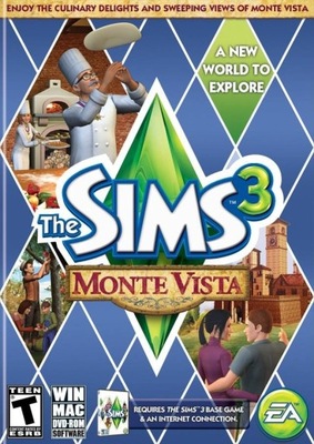 The Sims 3 Monte Vista DLC Origin Kod Klucz