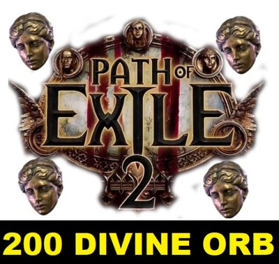 PATH OF EXILE 2 POE2 POE 2 - 200 DIVINE ORB ORBY Early Access Standard