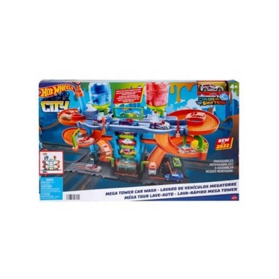 HOT WHEELS CITY MEGA MYJNIA ZAKRĘCONA