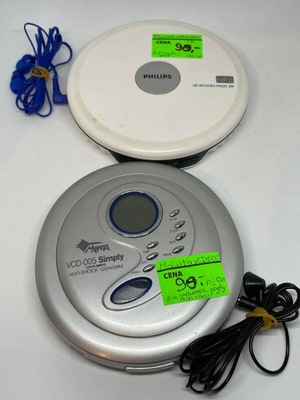 DISCMAN Philips CD + MANTA CD do NAPRAWY