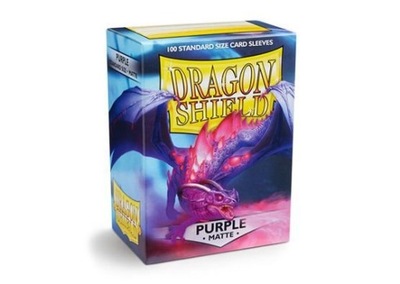 Dragon Shield Standard Sleeves - Matte Purple (100 Sleeves)