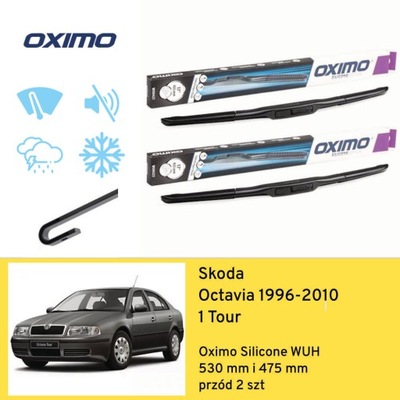 ESCOBILLAS PARTE DELANTERA PARA SKODA OCTAVIA 1 TOUR (1996-2010) OXIMO  