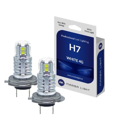 LAMPS H7 LED WHITE ML4GH7 6000K LIGHT COLOR  