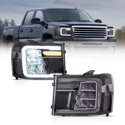 Модуль фари автомобільних full led do лампи передньої gmc sierra 2007-2013 refit фото №1